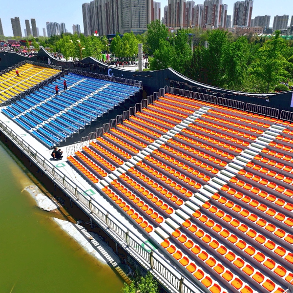 Fixed Low-Back Grandstand