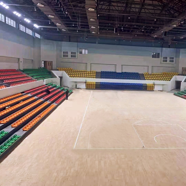Telescopic Low-Back Bleacher