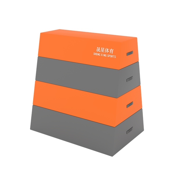 4-Level Flat-Top Soft Plyometric Box