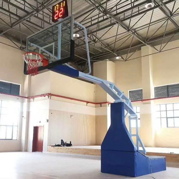 Indoor Telescopic Hydraulic Basketball Hoop