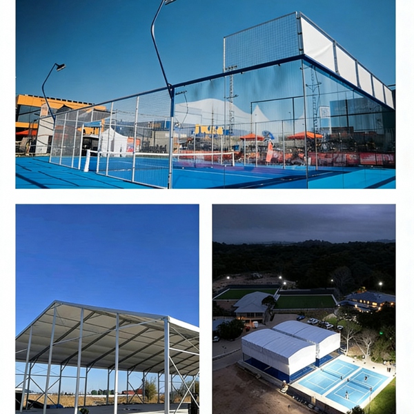 Multi-Style Padel Court Installation Cases